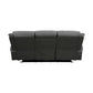 COLVOS 3-SEATER ELECTRIC RECLINER SOFA GRAPHITE COLOUR - MyChocolateWood