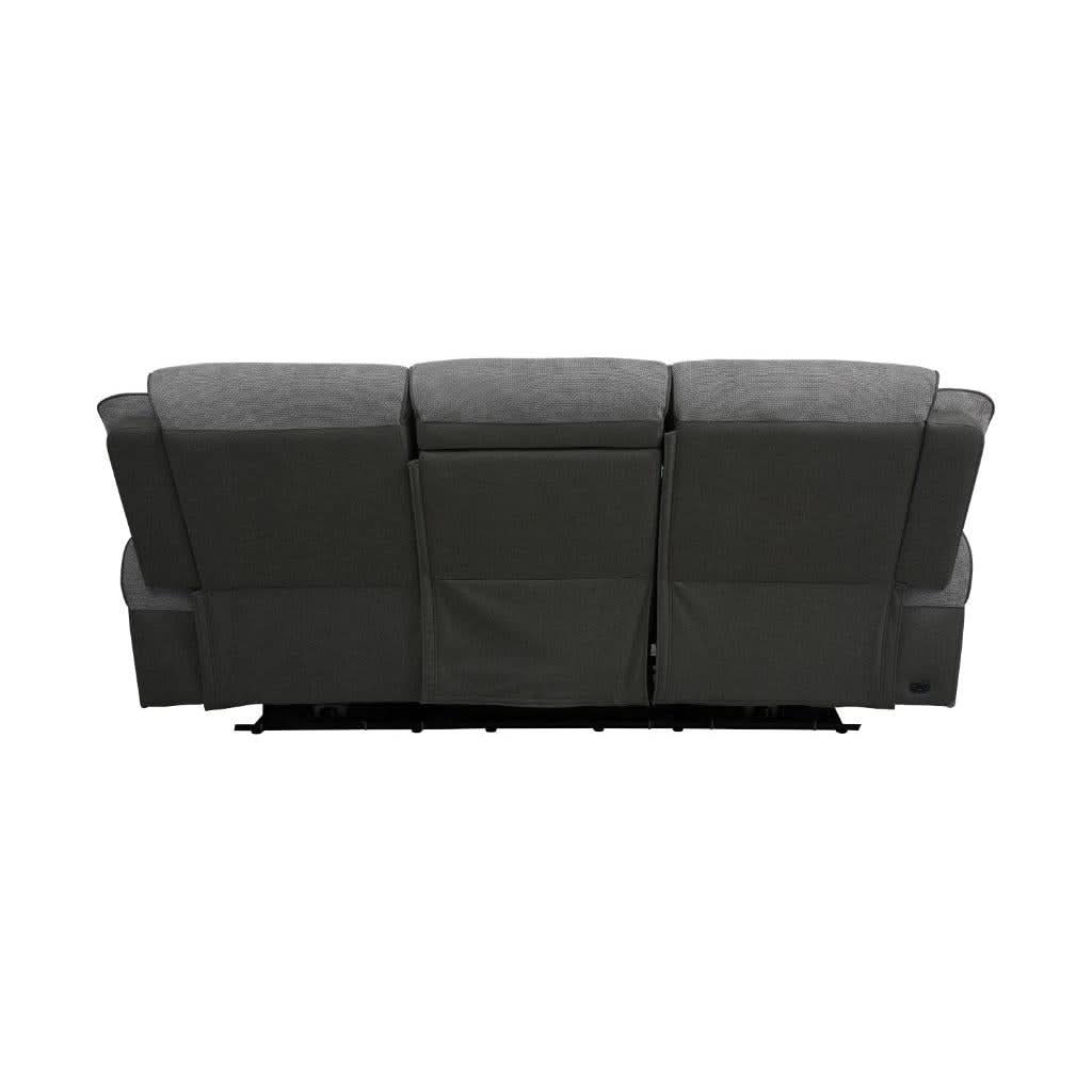 COLVOS 3-SEATER ELECTRIC RECLINER SOFA GRAPHITE COLOUR - MyChocolateWood