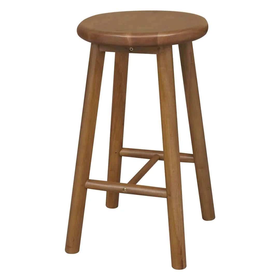NEWPORT SOLID MAHOGANY BAR STOOL/COUNTER STOOL - WALNUT (Copy) - MyChocolateWood