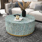 CARMINE MOTHER OF PEARL HAND MADE COFFEE TABLE - MyChocolateWood