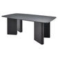 BRISCO DINING TABLE AUBERGINE COLOUR 200CM