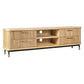 PEMBROKE OAK TIMBER 4-DRAWER TV UNIT ETU NATURAL 200CM - MyChocolateWood