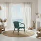 WENGLOR FOREST GREEN RATTAN ARMCHAIR ACCENT CHAIR/ LOUNGE CHAIR - MyChocolateWood