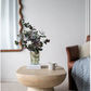 BARDOT OVAL CEMENT COFFEE TABLE NATURAL - MyChocolateWood