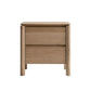 AKSEL MESSMATE TIMBER 42DRAWER BEDSIDE TABLE LIGHT SMOKE - MyChocolateWood