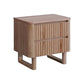 MISTRAL ASH TIMBER BEDSIDE TABLE NATURAL - MyChocolateWood
