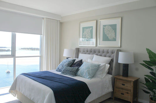 FITAN SOLID OAK  2-DRAWER BEDSIDE TABLE NATURAL - MyChocolateWood