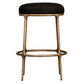 SOREN KITCHEN STOOL - BRASS /BLACK COTTON - MyChocolateWood