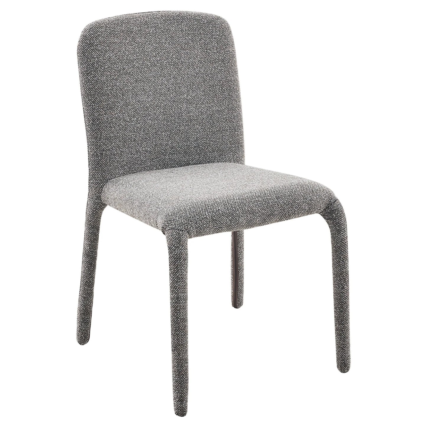 BRISCO DINING CHAIR - AUBERGINE - STACKABLE