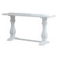 MyChocolateWood Sherborne acacia wood console table with sleek design, ideal for hall or entryway decor.
