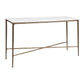 MELINA CONSOLE TABLE/HALL TABLE PINK MARBLE/GOLD STAINLESS STEEL - MyChocolateWood