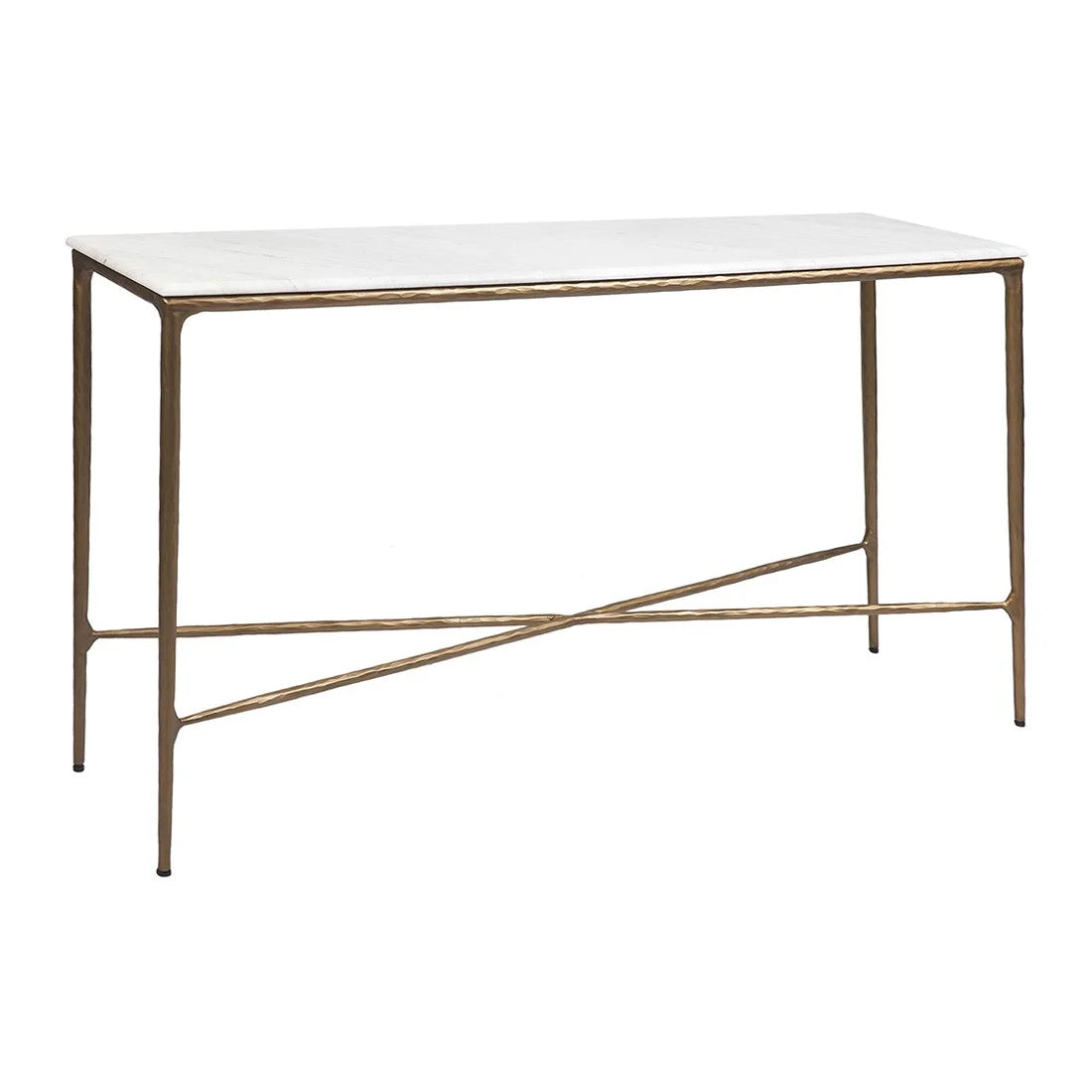 MELINA CONSOLE TABLE/HALL TABLE PINK MARBLE/GOLD STAINLESS STEEL - MyChocolateWood