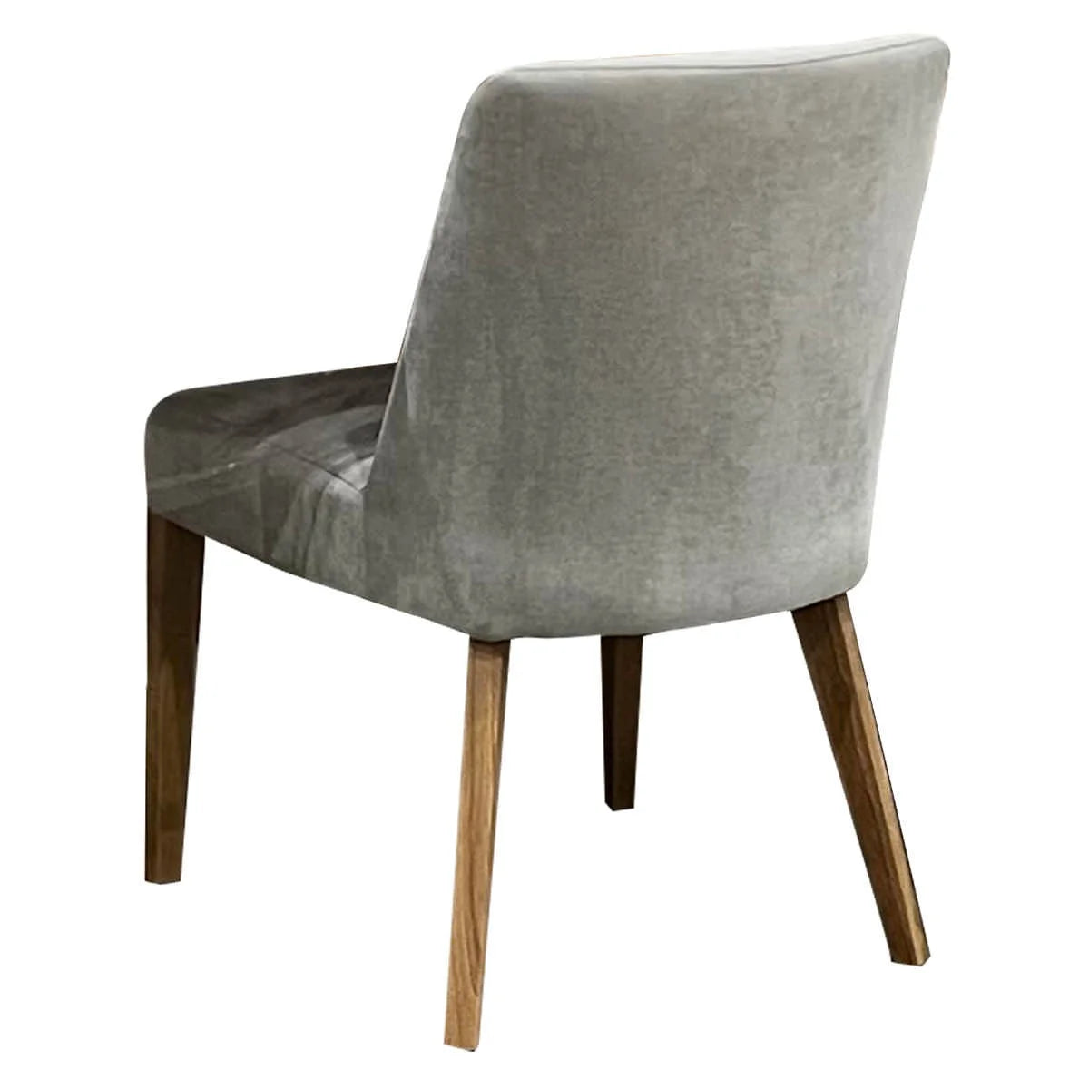 MONTCLAIRE FABRIC DINING CHAIR PEARL/NATURAL - MyChocolateWood