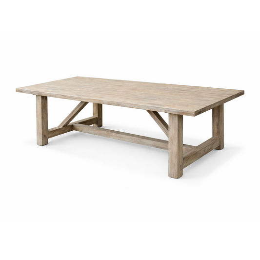 NEVANA RECYCLED ELM TIMBER DINING TABLE 300CM