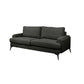 KIRTON FABRIC 2-SEATER SOFA DARK GREY - MyChocolateWood