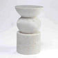CORNELIUS  SOLID MARBLE TABLE/SIDE TABLE/LAMP TABLE/ACCENT TABLE - MyChocolateWood