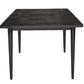 FARLOW EXTENSION OAK DINING TABLE 170-230CM SANDBLASTED BLACK