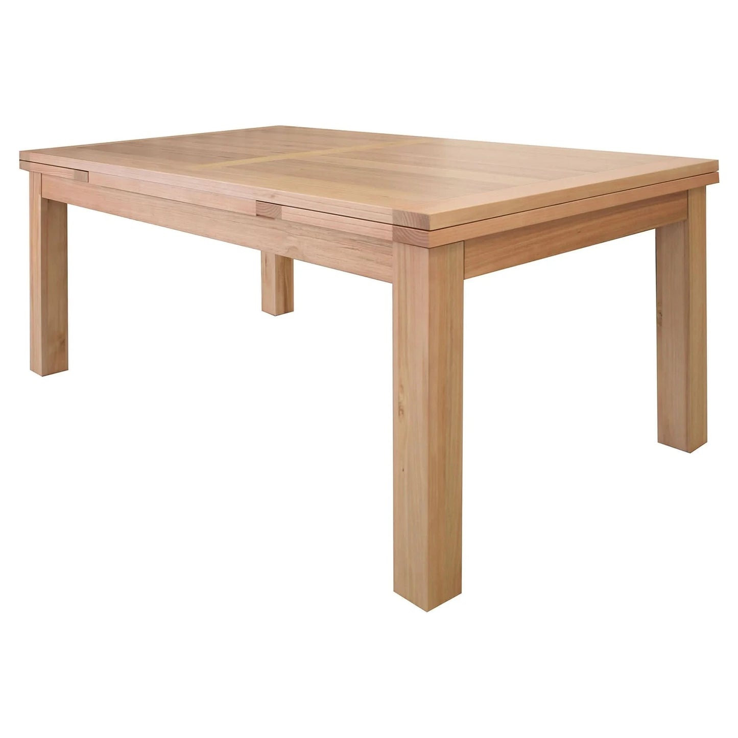 ZAFRAN MESSMATE TIMBER EXTENSION DINING TABLE NATURAL 150-240CM - MyChocolateWood