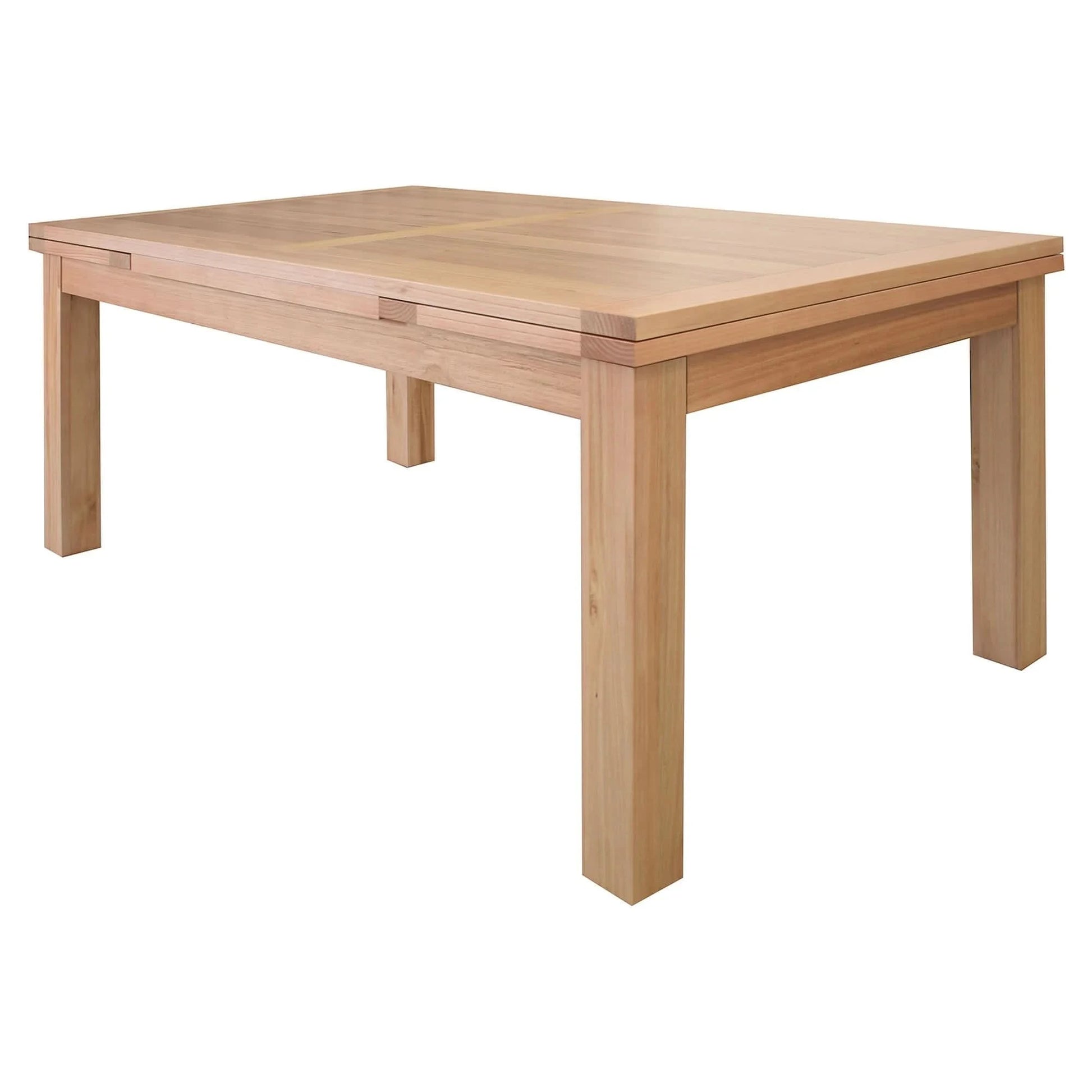 ZAFRAN MESSMATE TIMBER EXTENSION DINING TABLE  NATURAL 150-240CM - MyChocolateWood