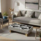 THE CRISANTH MOTHER OF PEARL HAND INLAY COFFEE TABLE - MyChocolateWood