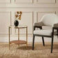 IRVINE FABRIC DINING CHAIR BLACK FRAME/ IVORY UPHOLSTERY - MyChocolateWood