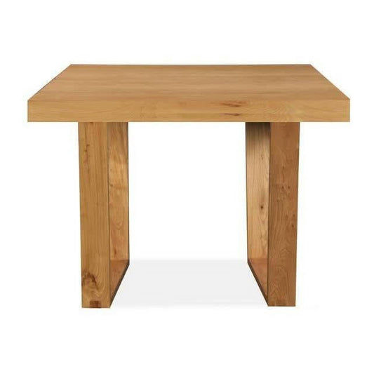 STROUD ELM VENEER TIMBER/MDF LAMP TABLE SIDE TABLE 60X60X50CM NATURAL