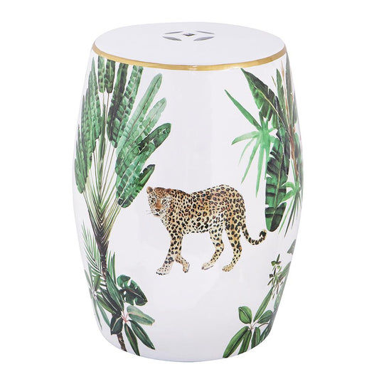 SAVANNA CERAMIC STOOL - MyChocolateWood