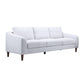 BALLINA FABRIC 2-SEATER SOFA PLATINUM - MyChocolateWood