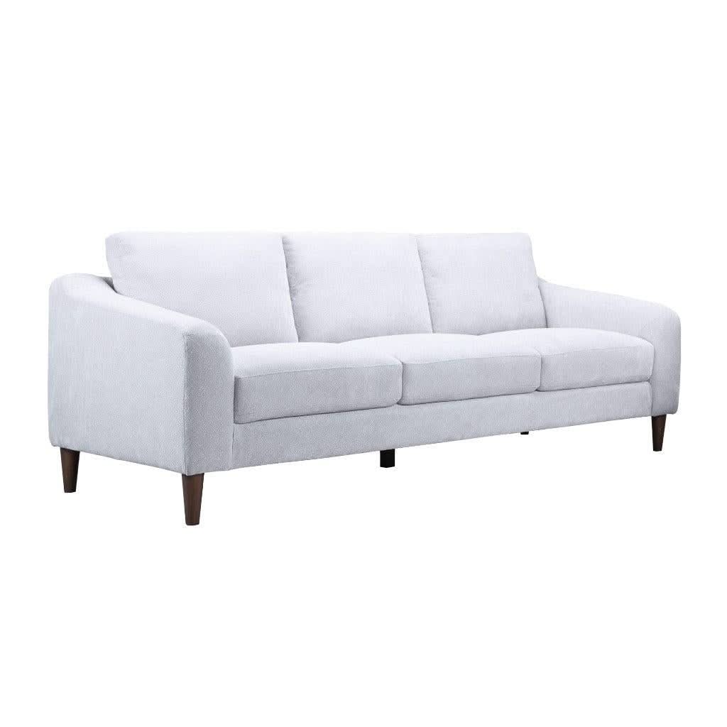 BALLINA FABRIC 2-SEATER SOFA PLATINUM - MyChocolateWood