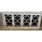 REINA GREYWASHED RECYCLED TIMBER/HERITAGE METAL 4-DOOR BUFFET/SIDEBOARD - MyChocolateWood