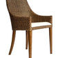 LAMAR RATTAN ARMCHAIR ACCENT CHAIR/ LOUNGE CHAIR WHITEWASH/IVORY LEGS - MyChocolateWood