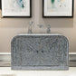 MARNI  MOTHER OF PEARL HAND MADE  2-DOOR SIDEBOARD/BUFFET - MyChocolateWood