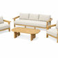 MERIDA 4 PIECE OUTDOORS LOUNGE SETTING - MyChocolateWood