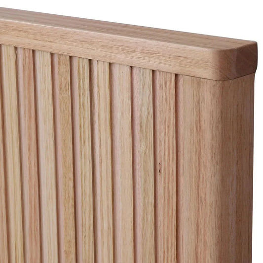 MISTRAL ASH TIMBER KING BED - NATURAL - MyChocolateWood