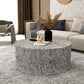 JOLLIFFE MOTHER OF PEARL HAND MADE COFFEE TABLE - MyChocolateWood