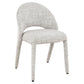 Murfi Fabric Dining Chair - Stone