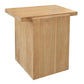 HUDSON SOLID MINDI WOOD BLOCK SIDE TABLE NATURAL (Copy) - MyChocolateWood