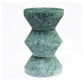 PINNACLE SOLID MARBLE SIDE TABLE/LAMP TABLE/ACCENT TABLE - MyChocolateWood