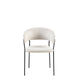 ELEKTRA BEIGE FABRIC DINING CHAIR - MyChocolateWood