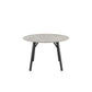 ELEKTRA GREY MARBLE LOOK ROUND DINING TABLE 120CM - MyChocolateWood