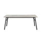ELEKTRA GREY MARBLE LOOK RECTANGULAR DINING TABLE 200CM - MyChocolateWood