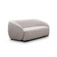 SUKI BOUCLE 3-SEATER SOFA QUARTZ - MyChocolateWood