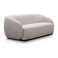 Suki Boucle 3-Seater Sofa in Quartz angle