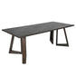 Carlsbad Mango Wood Dining Table in Chocolate, 280cm - Chocolate Wood
