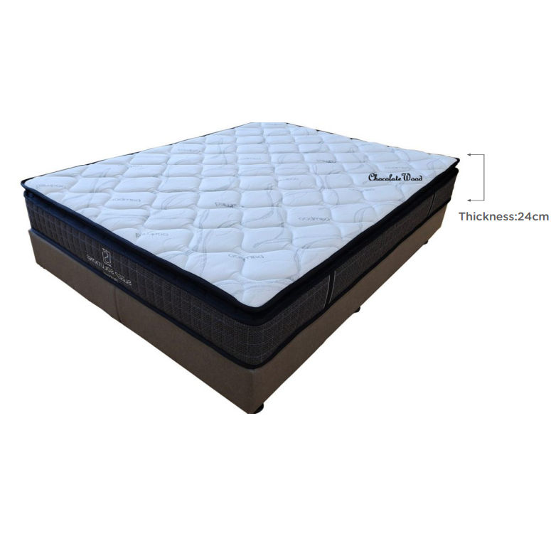 MATTREST PILLOW TOP QUEEN MATTRESS - MyChocolateWood
