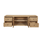JOELLE 4-DRAWER 2-DOOR CABINET/SIDEBOARD/BUFFET DISTRESSED RUSTIC - MyChocolateWood