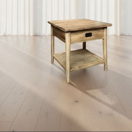 FITAN SOLID OAK LAMP TABLE/SIDE TABLE (Copy) - MyChocolateWood