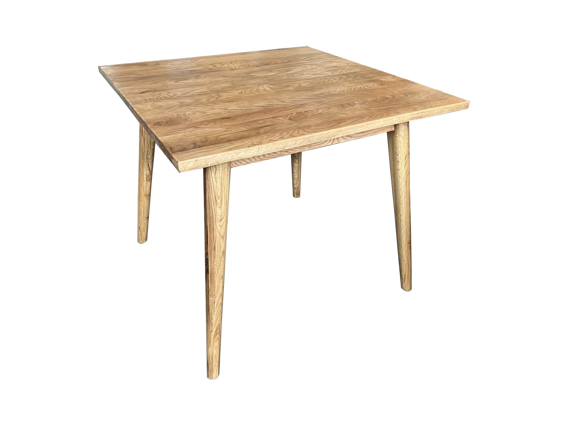 FITAN SOLID OAK SQUARE (90X90CM) DINING TABLE NATURAL - MyChocolateWood