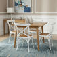 FITAN SOLID OAK SQUARE (90X90CM) DINING TABLE NATURAL - MyChocolateWood