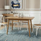 FITAN SOLID OAK SQUARE (90X90CM) DINING TABLE NATURAL - MyChocolateWood